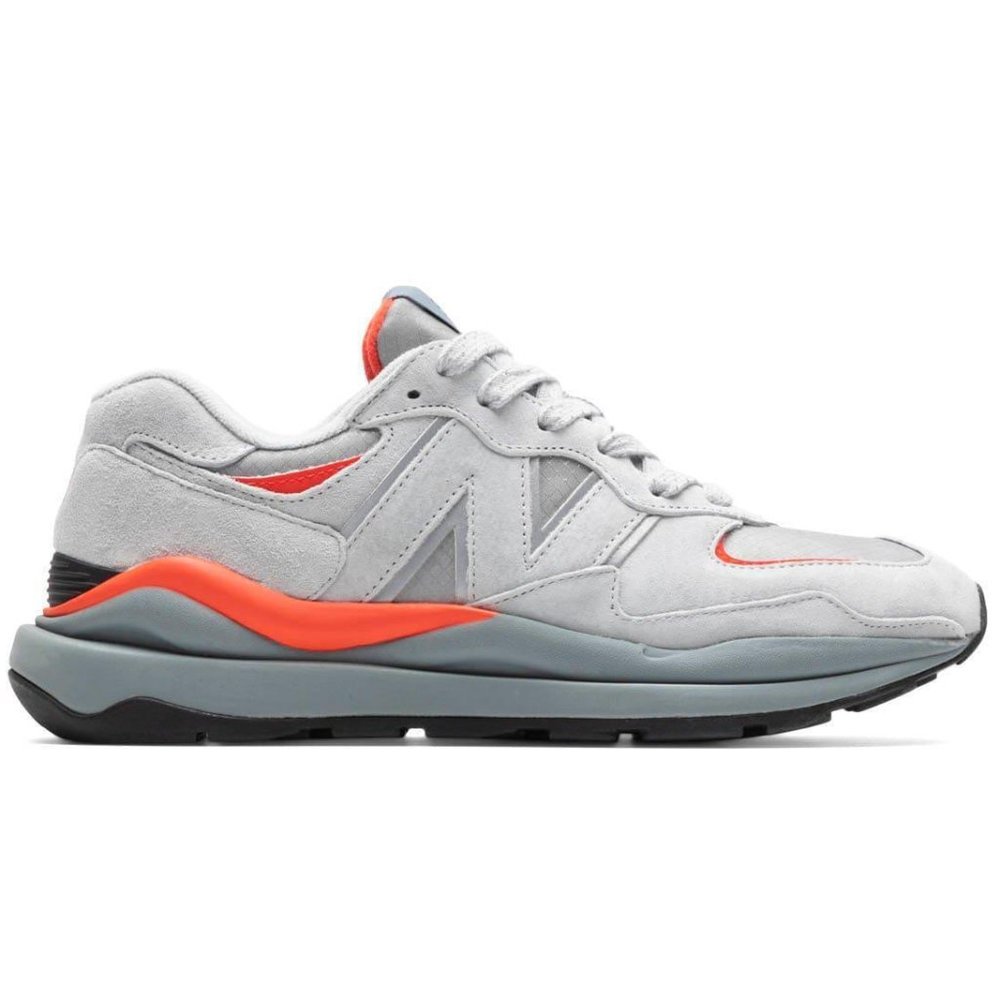 New Balance x 3M 57/40 'Rain Cloud Slate' M5740RC1 Reflective Suede Sneakers